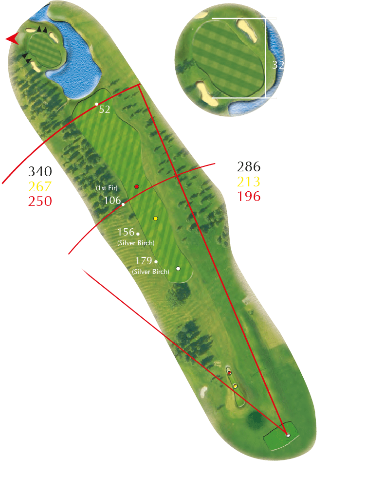 Hole 16 at Bransford Golf Club